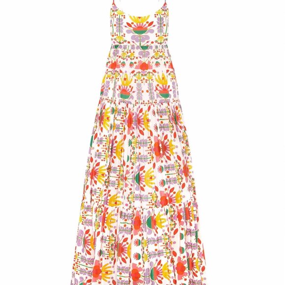 Borgo De Nor - Merle Crepe Maxi Dress/16 (pit to pit-19.5) - Picture 1 of 7